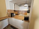 Küche / Küchenzeile - Villa Strandblick 01 - Top-Hundeurlaub