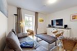 Wohnzimmer - Villa Strandblick 01 - Top-Hundeurlaub