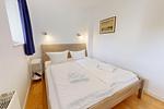 Schlafzimmer - Villa Strandblick 01 - Top-Hundeurlaub