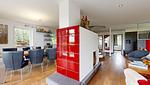 Wohnzimmer - Ferienhaus der Winde - Top-Hundeurlaub