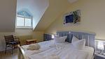 Schlafzimmer - Villa Strandperle 19 - Top-Hundeurlaub