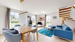 Wohnzimmer - Ferienhaus Rügenblick 23 - Top-Hundeurlaub