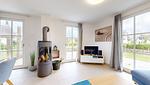 Wohnzimmer - Ferienhaus Rügenblick 23 - Top-Hundeurlaub