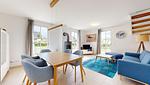 Wohnzimmer - Ferienhaus Rügenblick 23 - Top-Hundeurlaub