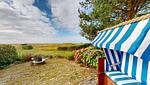 Terrasse - Strandhaus Landsitz Vierjahreszeiten - Top-Hundeurlaub