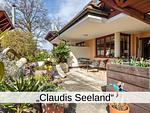Garten - Ferienwohnung Claudis Seeland - Top-Hundeurlaub