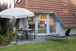 Terrasse - Ferienhaus "Nanni" Wittsand 04 - Top-Hundeurlaub
