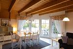 Wohnzimmer - Ferienhaus "Nanni" Wittsand 04 - Top-Hundeurlaub