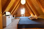 Schlafzimmer - Ferienhaus "Nanni" Wittsand 04 - Top-Hundeurlaub