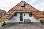 Fassade / Eingang - Ferienhaus "Seestern" Mellumplate 30 - Top-Hundeurlaub