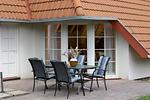 Terrasse - Ferienhaus "Seestern" Mellumplate 30 - Top-Hundeurlaub
