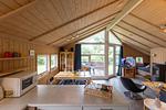 Wohnzimmer - Ferienhaus "Deichoase" Schwalbenstieg 11 - Top-Hundeurlaub