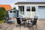 Terrasse - Ferienhaus  Mellumplate 05 - Top-Hundeurlaub
