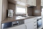 Küche / Küchenzeile - Ferienhaus  Mellumplate 05 - Top-Hundeurlaub