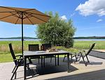 Balkon - Ferienhaus LEE - Vogteihof am Bodden - Top-Hundeurlaub