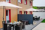 Reitstieg_Terrasse - Reitstieg - Top-Hundeurlaub