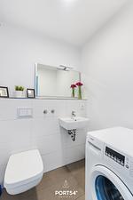 Gäste-WC - Ferienhaus Slia Olpenitz - Top-Hundeurlaub