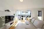Wohnzimmer - Ferienhaus Slia Olpenitz - Top-Hundeurlaub
