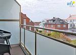Balkon - Ferienwohnung Schwertmuschel - Top-Hundeurlaub