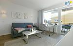 Wohnzimmer - Ferienwohnung Schwertmuschel - Top-Hundeurlaub