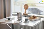Wohnzimmer - Ferienwohnung Schwertmuschel - Top-Hundeurlaub