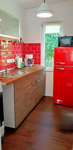 Urlaub mit Hund im Ferienhaus Swölke mit eigenem eingezäunten Garten in der Feldberger Seenlandschaft  - Top-Hundeurlaub