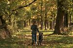 Urlaub mit Hund im Ferienhaus Swölke mit eigenem eingezäunten Garten in der Feldberger Seenlandschaft  - Top-Hundeurlaub