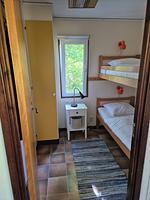 Schlafbereich im Ferienhaus Stensjö – kleines Ferienhaus für bis zu 4 Personen in Holmsjö - Ferienhaus Stensjö - Top-Hundeurlaub
