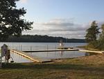 Steg am See bei Holmsjö – Bade- und Angelmöglichkeiten nahe dem Ferienhaus Stensjö - Ferienhaus Stensjö - Top-Hundeurlaub