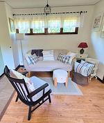 Wohnzimmer - Ferienhaus Stensjö - Top-Hundeurlaub