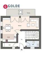 Grundriss - Reetdachhaus Vesterhav - Top-Hundeurlaub