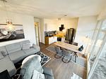 Wohnzimmer - Ferienwohnung Meehr Glowe - Villa Rosa - Top-Hundeurlaub