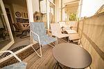 Balkon - Ferienwohnung Meehr Glowe - Villa Rosa - Top-Hundeurlaub