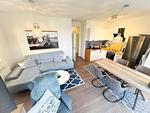 Wohnzimmer - Ferienwohnung Meehr Glowe - Villa Rosa - Top-Hundeurlaub