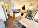 Wohnzimmer - Ferienwohnung Meehr Glowe - Villa Rosa - Top-Hundeurlaub