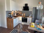 Küche / Küchenzeile - Ferienwohnung Meehr Glowe - Villa Rosa - Top-Hundeurlaub