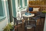 Terrasse - Ferienwohnung Meehr Binz - Villa Strandburg - Top-Hundeurlaub