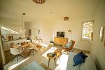 Wohnzimmer - Ferienwohnung Meehr Binz - Villa Strandburg - Top-Hundeurlaub