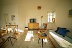 Wohnzimmer - Ferienwohnung Meehr Binz - Villa Strandburg - Top-Hundeurlaub