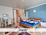 Wohn-und Schlafraum - Ferienapartment Hardy - Top-Hundeurlaub