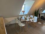 Wohnzimmer - Ferienwohnung Ole - Reet und Erholung - Ringsberg bei Glücksburg - Top-Hundeurlaub