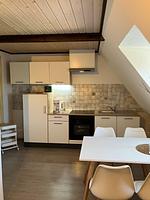 Küche / Küchenzeile - Ferienwohnung Ole - Reet und Erholung - Ringsberg bei Glücksburg - Top-Hundeurlaub