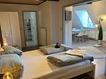 Schlafzimmer - Ferienwohnung Ole - Reet und Erholung - Ringsberg bei Glücksburg - Top-Hundeurlaub