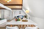 Wohnzimmer - Ferienwohnung Ole - Reet und Erholung - Ringsberg bei Glücksburg - Top-Hundeurlaub