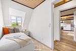 Schlafzimmer - Ferienwohnung Ole - Reet und Erholung - Ringsberg bei Glücksburg - Top-Hundeurlaub