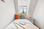 Schlafzimmer - Ferienwohnung Ole - Reet und Erholung - Ringsberg bei Glücksburg - Top-Hundeurlaub