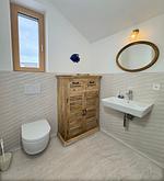 Gäste-WC - Ferienwohnung Halbinsel52 I Seesicht - Top-Hundeurlaub