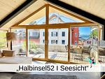 Terrasse - Ferienwohnung Halbinsel52 I Seesicht - Top-Hundeurlaub