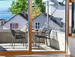 Terrasse - Ferienwohnung Halbinsel52 I Seesicht - Top-Hundeurlaub
