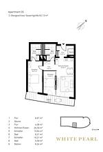 Grundriss - Luxussuite mit Sauna und Balkon 2.05 - Top-Hundeurlaub